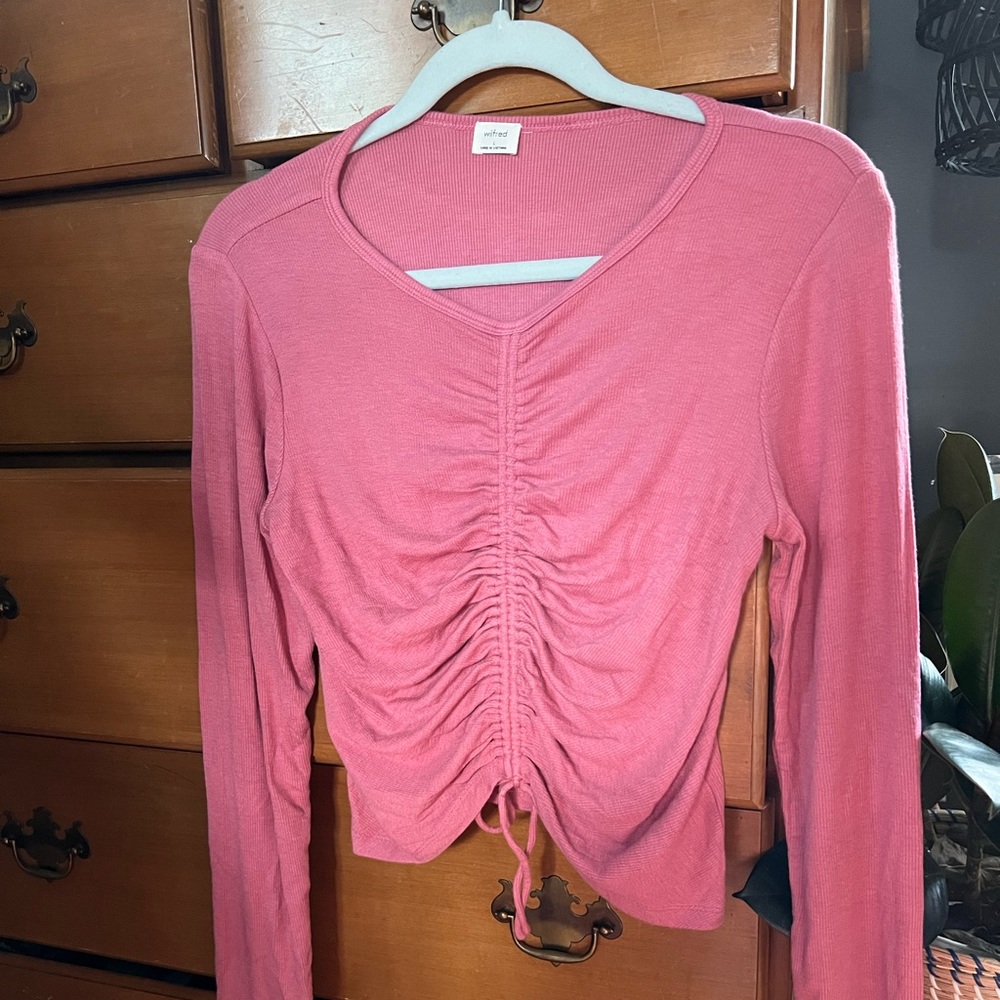 Aritzia Wilfred January Longsleeve - size L in pink